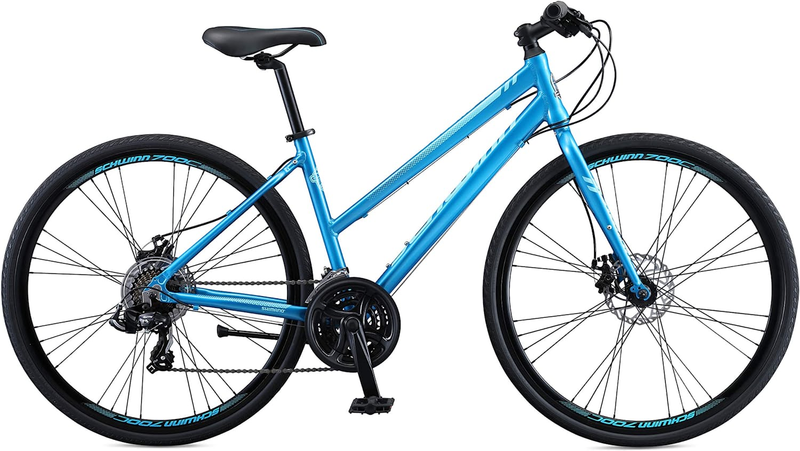 Schwinn Volare Mens and Womens Hybrid Road Bike, 28-Inch Wheels, Lightweight Alu