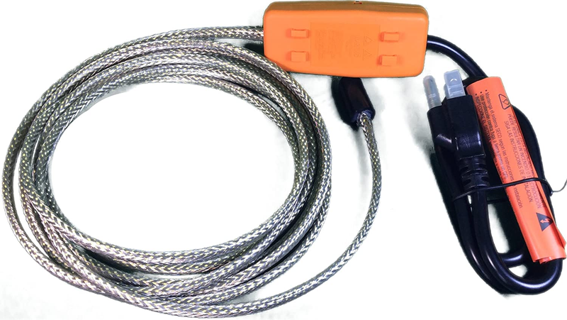 Heat Tape  Freeze Protection Cable Waterline Heater Pre-Cut to 6 Foot Includes I