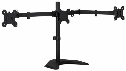 3 Monitor Stand Fits 19-27 Inch Computer Screens