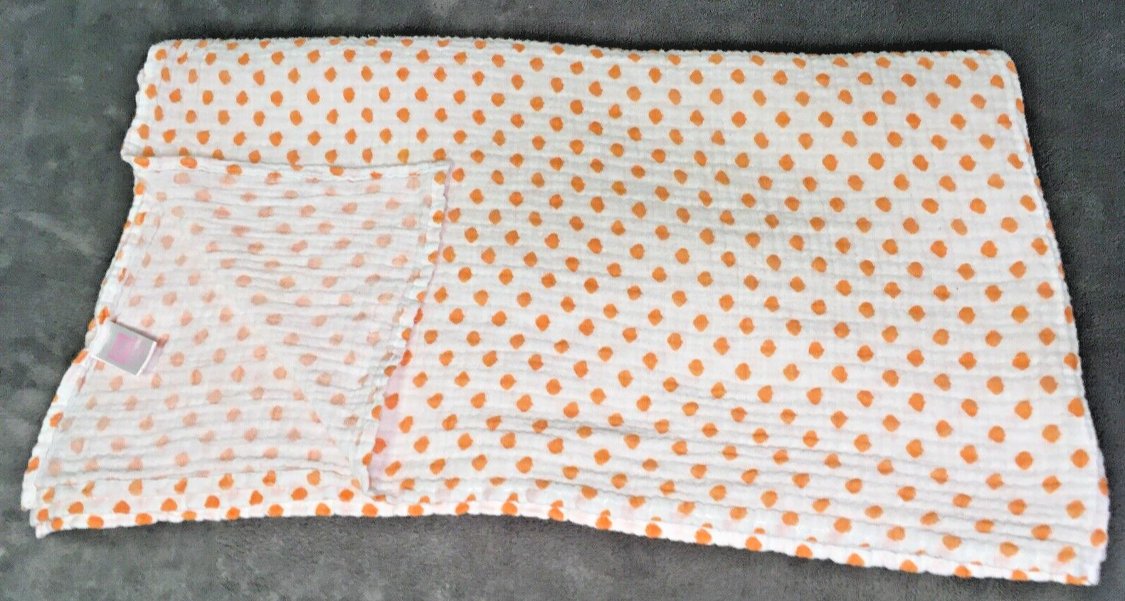 Swaddle Hb Orange White