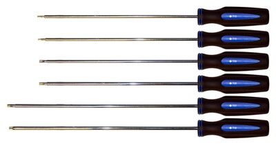 Extra Long Torx Screwdriver Set Long shaft for hard to reach areas Made of S-2