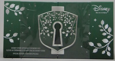 Disney Store Opening Ceremony Visa Rewards Special Edition Key NIB