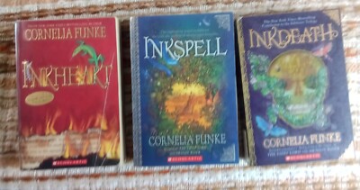 Inkheart Trilogy set: Inkheart Inkdeath Inkspell by Cornelia Funke (3 paperbacks