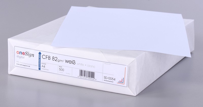 Onesign Durchschreibepapiere Cfb Weiß EinzelbläTter 82g 500 Blatt