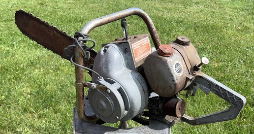 2点セット GQ1442◇Sears : 70's USA ヴィンテージ DAVID BRADLEY CHAINSAW, GEAR DRIVE, 647G (SEARS 917 60040