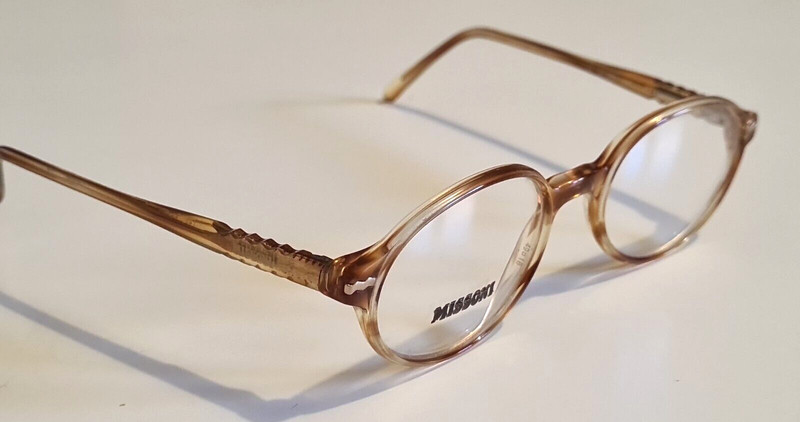 Missoni Lunettes Vintage ÃGe 80, M260 Gh7, Couleur Tortue, 49-18
