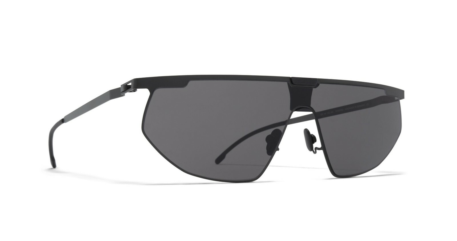 Pre-owned Mykita Bernhard Willhelm Paris Black/black (243) Sunglasses