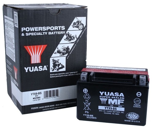 ユース様 Yuasa Kawasaki Ninja ZX6R 05-06 Maintenance Free Battery