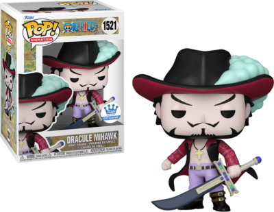 P.O.P Dracule Mihawk フィギュア Funko POP! Animation: One Piece - Dracule Mihawk (Funko