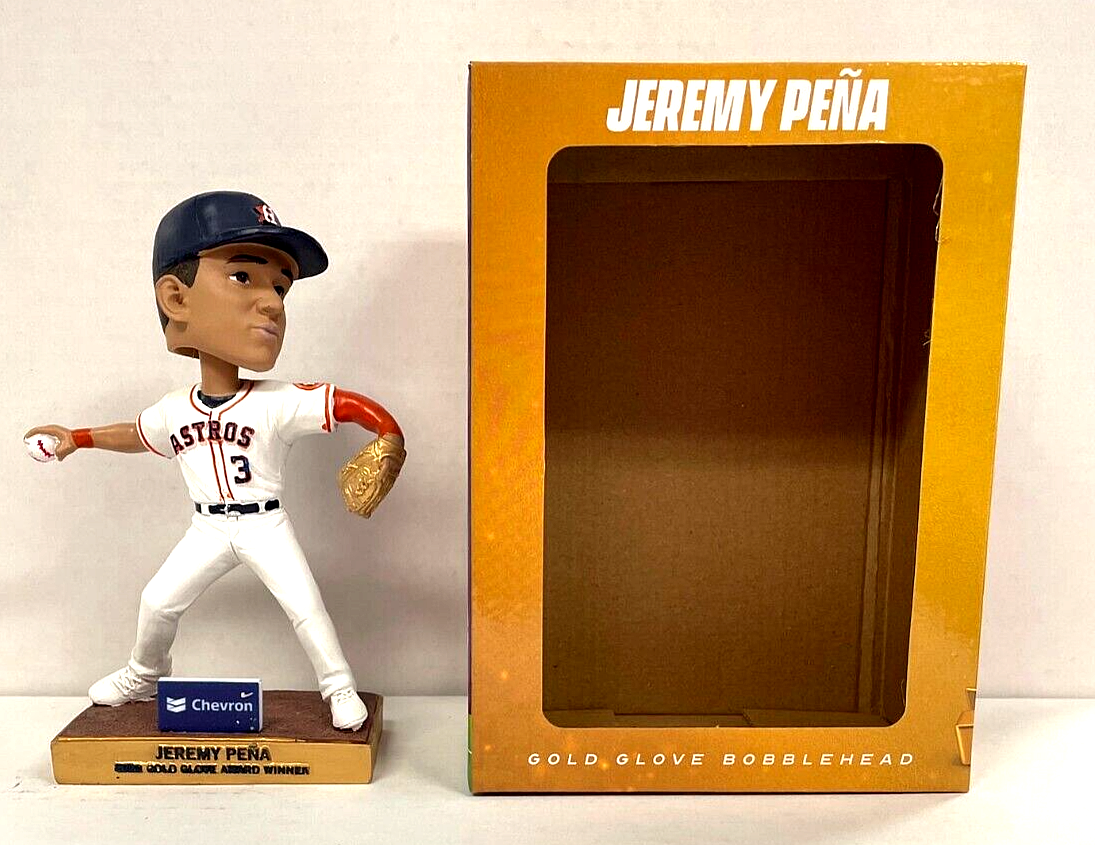 ジェレミ－・ペーニャ..ボブルヘッドJeremy Peña BOBBLEHEAD Jeremy Pena Houston Astros Double Postseason MVP Bobblehead