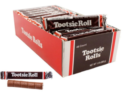 TOOTSIE ROLLS Delicious Chocolatey Flavor, Retro Candy, .5-Ounce (48 Count) Sale