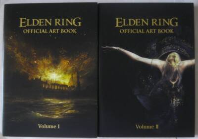 ELDEN RING OFFICIAL ART BOOK Volume I & II set KADOKAWA Japanese Japan used