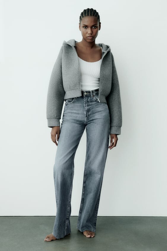 ZARA ブルゾン ZARA ザラ 薄手 ブルゾン ジャケット メッシュ裏地 袖裏は普通の