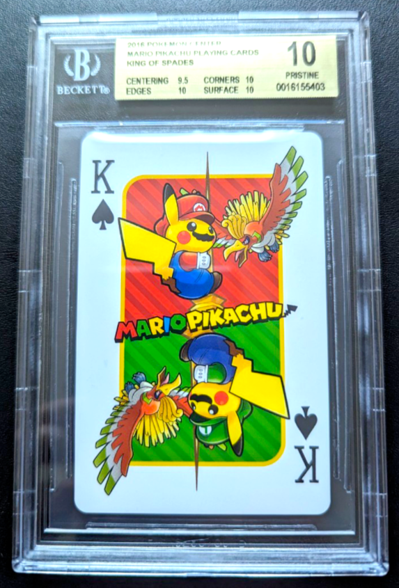 PSA 10 Pokemon Promo XY 294/XY-P Mario Pikachu Special 2016
