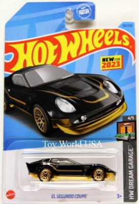 2023 Hot Wheels #105 HW Dream Garage El Segundo Coupe Black