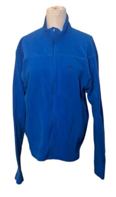 Helly Hansen Women M Daybreaker Fleece Jacket Royal Embroidered Logo Zip Up