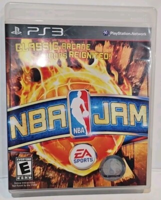 NBA Jam (Sony PlayStation 3, PS3 2010) CIB EA Sports Classic Arcade Version