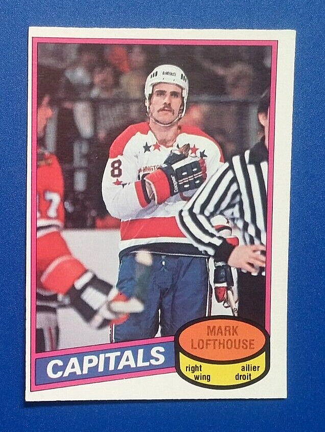 NHL  非売品hockey 1980-81 O-Pee-Chee Hockey Card #331 MARK LOFTHOUSE RC. NM | eBay