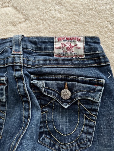 TRUE RELIGION JOEY Flare denim サイズ27 y2k $_12.JPG?set_id=880000500F