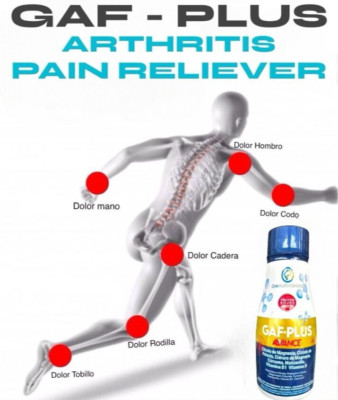 GAF-PLUS  Arthritis Pain Relief / Anti Inflammatory / Dietary Supplement Syrup