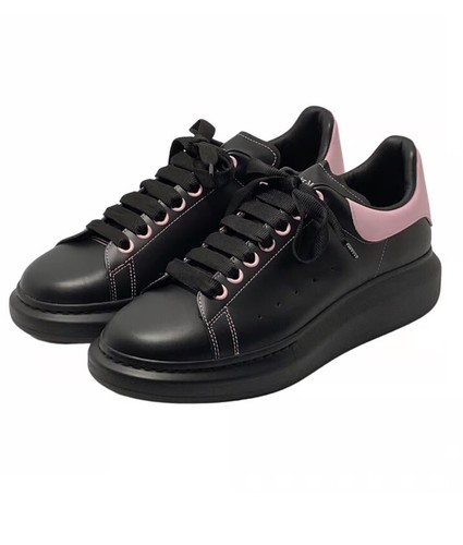 Alexander McQueen 'Black Ice Pink' Oversized Leather