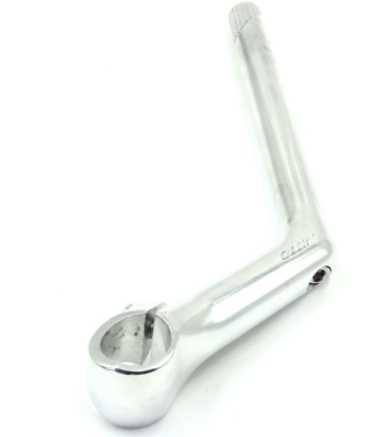 Nitto MT-10 160 26mm Clamp MTB Quill Stem With Rise In Silver All Sizes