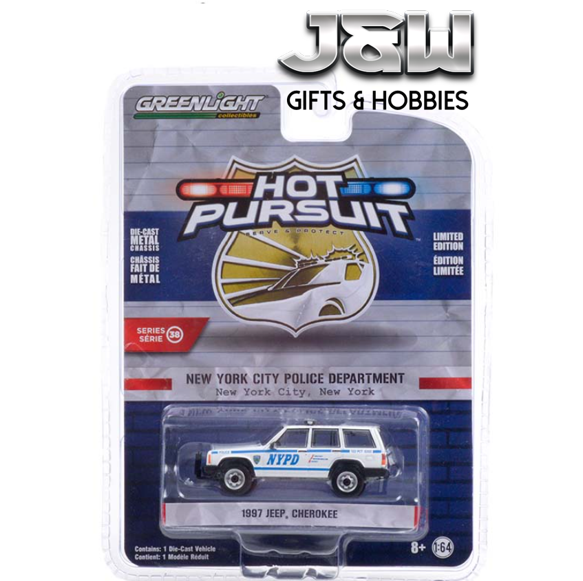 Greenlight 42821 2017 Dodge Charger Pursuit Police New York