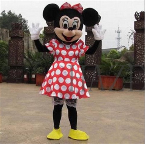 MICKEY MOUSE /& MINNIE MOUSE mascot costume Cosplay Fancy Dress Suit Adult Props