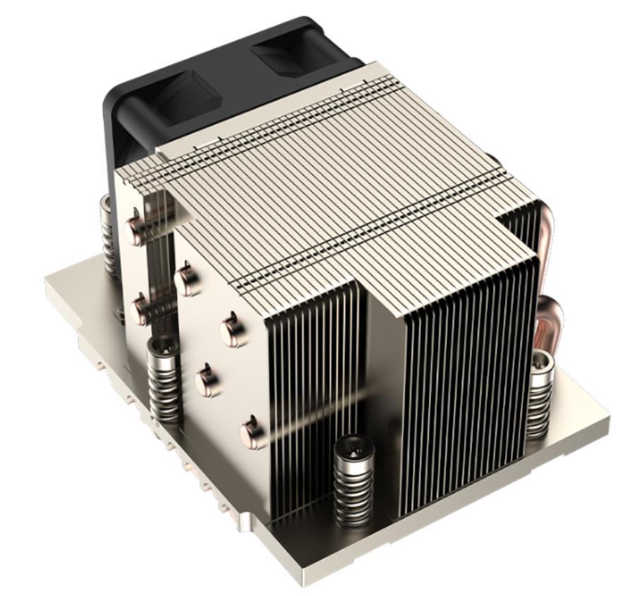 2U CPU Cooler SP5 S22 5 Heat Pipe FAN Support AMD EPYC 9004 SP5 Processors