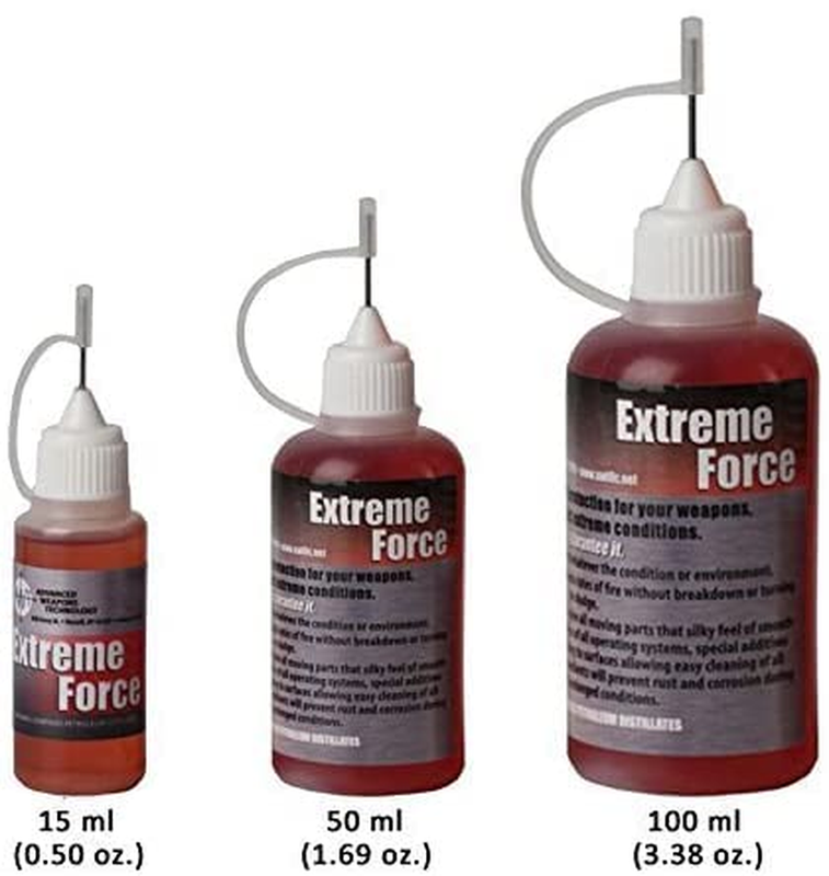 Firearms & Weapons Oil Lubricant Protectant Extreme Force Weapon’s Lube
