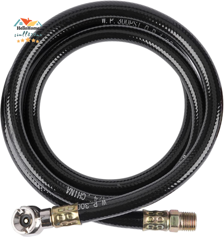 Air Tank Accessories Kit Valve Hose Tire Chuck Portable Air Tank Gauge Manifold