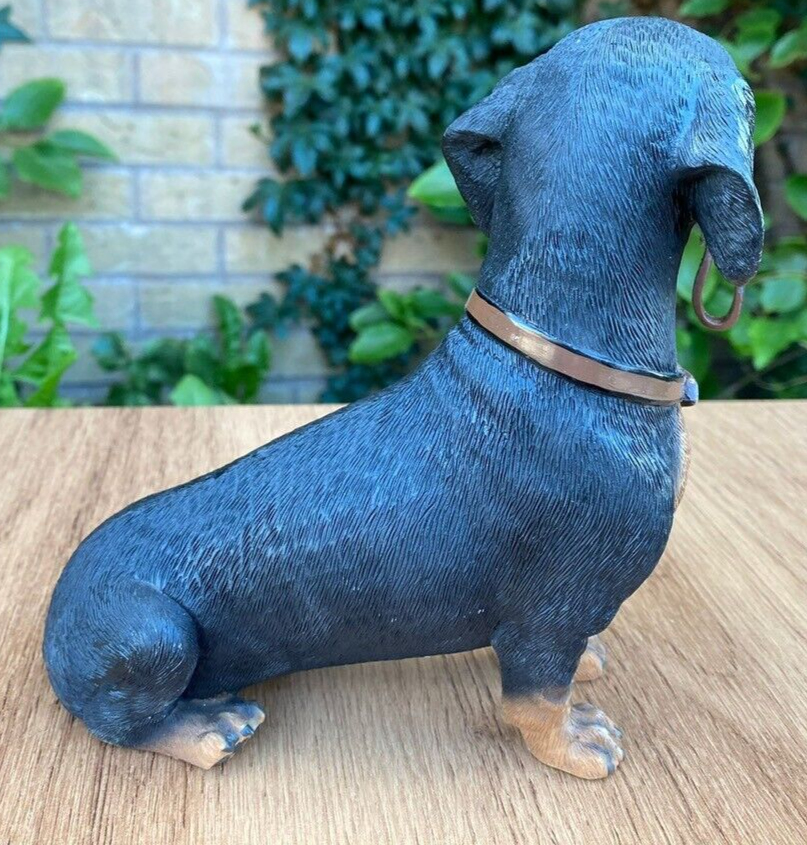 Walkies Black Dachshund Ornament Dog Daschund Dog Gift Figure Figurine