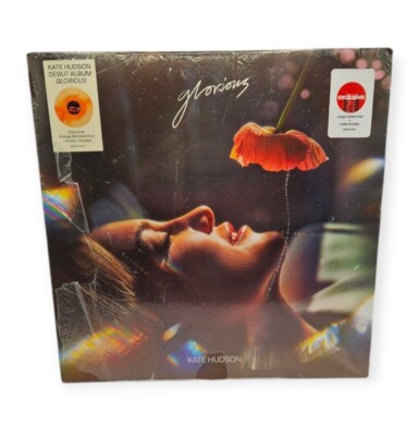 Kate Hudson Glorious Target Exclusive Orange Marble Vinyl LP Record & Poster New