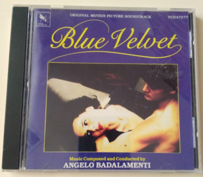 BLUE VELVET Soundtrack orig CD 1986 ANGELO BADALAMENTI David Lynch OST