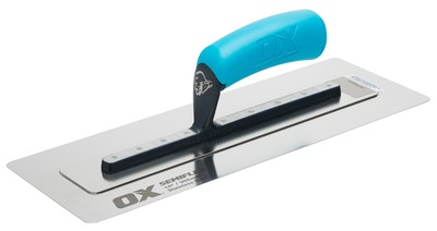 OX Tools Pro Ultraflex Finishing Trowel | 14'' x 5'' / 355 mm x 125 mm