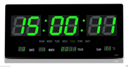 Digitale Wanduhren mit Datum/Kalender