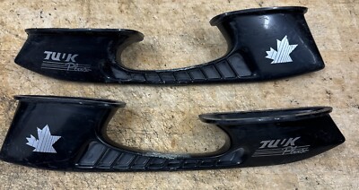 PAIR BAUER TUUK PLUS NHL PRO STOCK TUUK Blade holder NO Steel sz 288 black