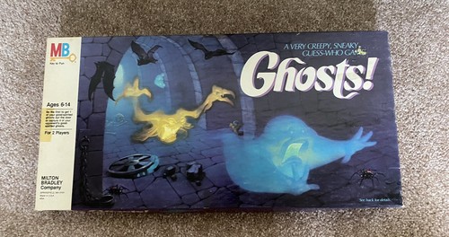 VTG MB Milton Bradley Ghosts 1985 Glow in The Dark Escape &  Capture Board Game