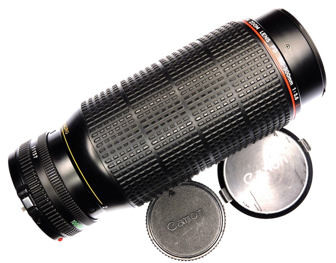 キャノン ニューFD100-300mm F5.6L CANON ZOOM LENS FD 100m-300m 1