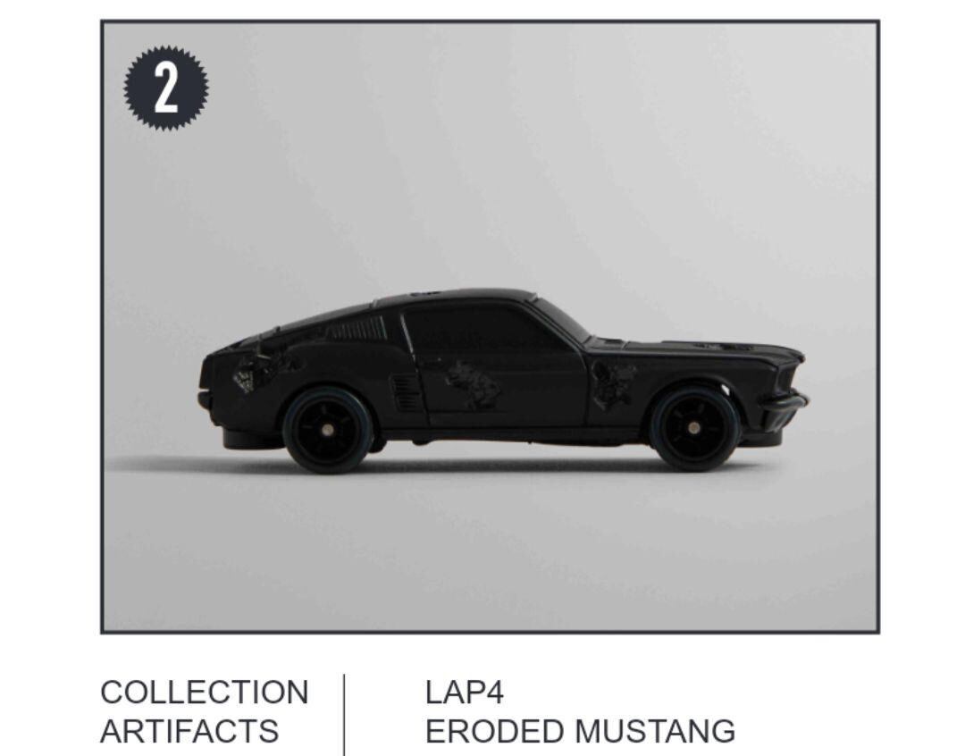 ミニカー Hot Wheels Daniel Arsham Ford Mustang Hot Wheels x Daniel Arsham Eroded Mustang | Mattel Creations