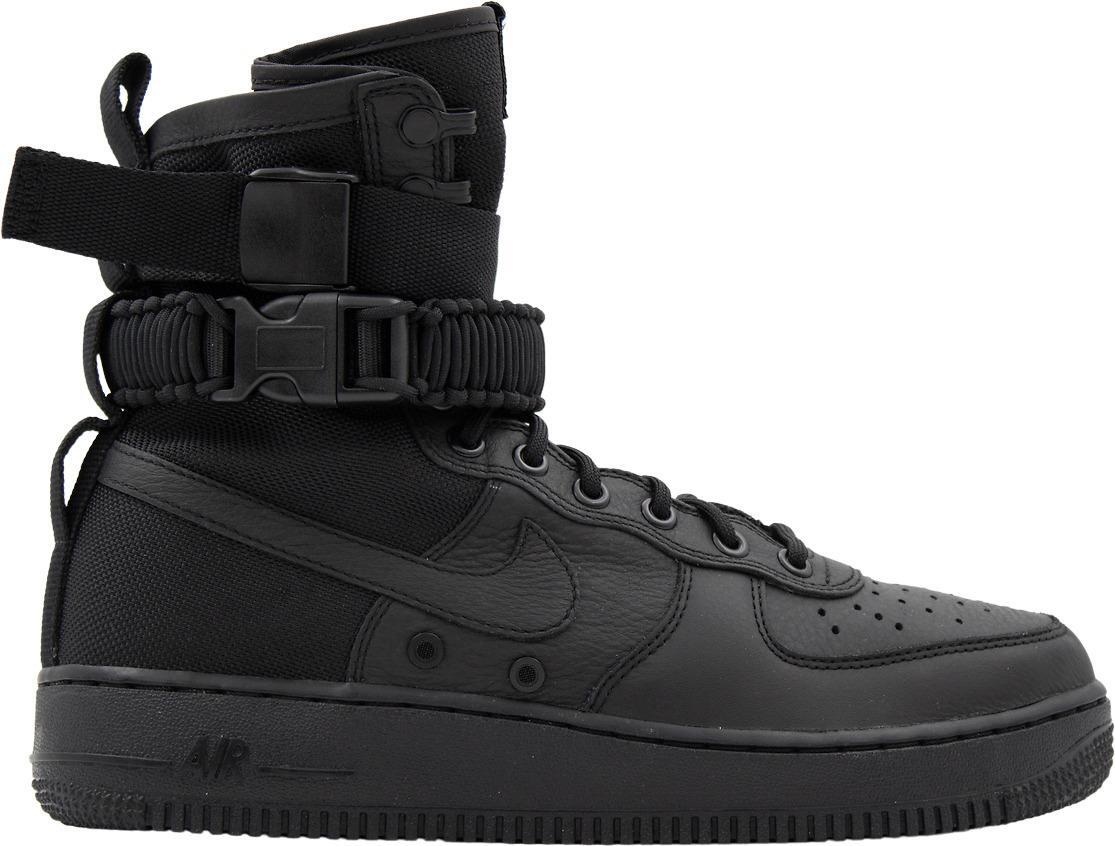 Nike Sf Air Force 1 High Triple Black 2017 W for sale | eBay Nike Sf Air Force 1 High Triple Black 2017 W for sale | eBay
