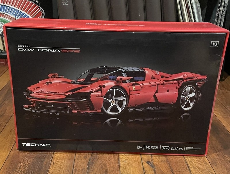 MOC LEGO TECHNIC: Ferrari Daytona SP3 (42143) NOT LEGO BRAND
