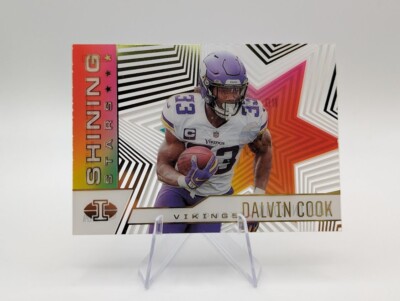 Dalvin Cook 2021 Panini Illusions Shining Stars #SS-9 Vikings