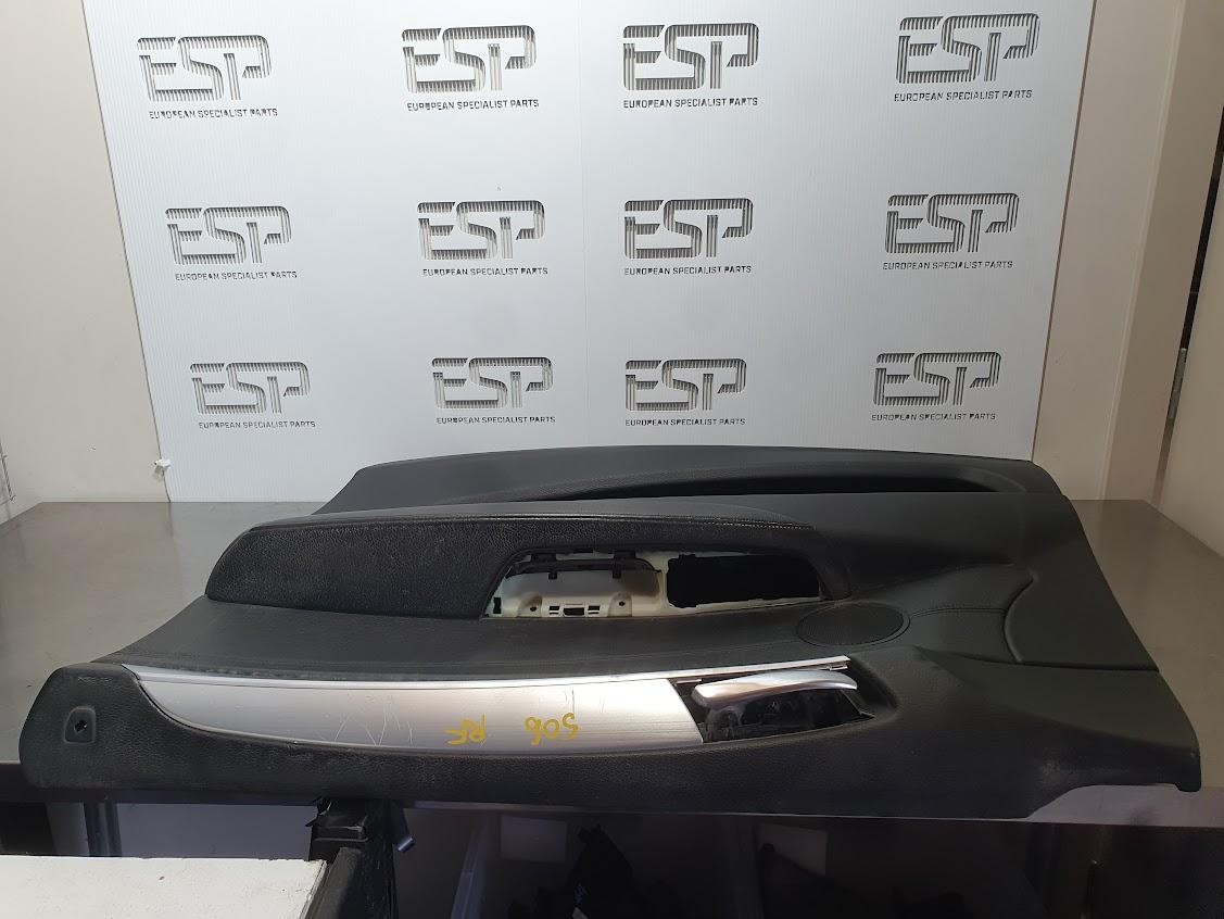 2007 Bmw X5 DOOR TRIM RH FRONT E70 03/07-08/13 BLACK LEATHER image 5