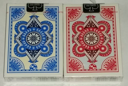 2x Bicycle Marine Playing Cards Limited Edition 52 Deck USA Playing Card Company