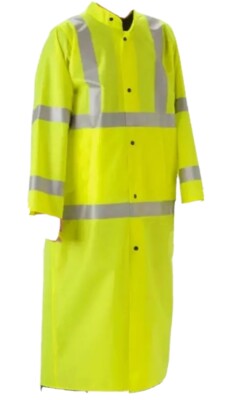 Coat RAIN Spectrum Logo size 2x FLUOR Lime YEL