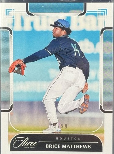 2024 Panini Three and Two - Brice Matthews #29