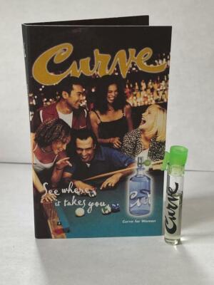 Curve by Liz Claiborne For Women Cologne Vial .04oz Mini Perfume