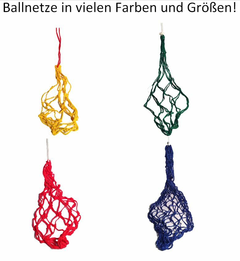 Ballnetz Balltasche Ballsack für 1 3 4 5 6 10 Bälle weiß schwarz rot gelb orange