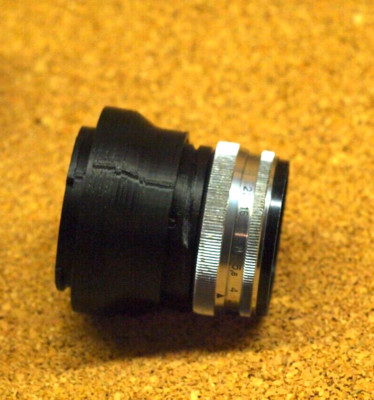 CONTAX RF, CRF (Contax KIEV , Nikon S) adapter to  fuji x (FX) with  focusing.